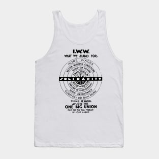 I.W.W. - Industrial Workers of the World Tank Top